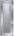 schuifdeurkom eloxeerd 70x25 mm 269-7-1=f1