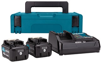 Makita accu starterset - CXT DC10SB - 12V - 2x4.0 Ah accu BL1041B en lader DC10SB - in Mbox