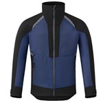 HAVEP 50531 Revolve softshell jas blauw / zwart - maat L
