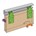 Henderson schuifdeurgarnituur - Single Top 1-deurs - ST18 - B01.04120