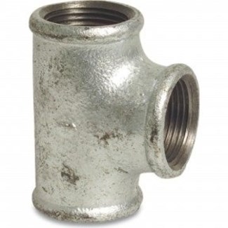 T-stuk - Fig.130 - Staal verzinkt - binnen/binnen/binnen - 2"