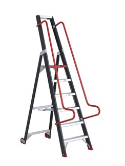 Altrex magazijntrappen - Taurus (TME) - met leuningen