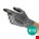 Ansell HyFlex® 11-801 werkhandschoenen grijs maat 8/M - 12 paar
