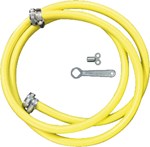 Ponnoplastic vulslangset - 5 meter - pvc, gewapend -  03-2008