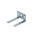 Gebr. Bodegraven wandanker star - type b - 35x65x60x1,25mm - verzinkt - 212260.B025+barcode