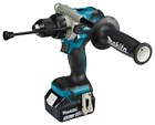 Makita accu klopboor-/schroefmachine - DHP486RTJ - 18 V - 2x5.0 Ah accu en snellader - in Mbox