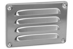 Nedco schoepenrooster alu. 130 x 90 mm