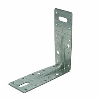 Gebr. Bodegraven hoekanker met ril - 150x150 mm - verzinkt - 07229.B001+barcode