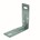 Gebr. Bodegraven hoekanker met ril - 150x150 mm - verzinkt - 07229.B001+barcode