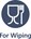 Tork Wiping Plus poetspapier (750 vel) - 2 laags -  blauw - 130052