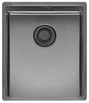 Reginox New York 3440 R10 vlak+onderbouw Comfort spoelbak - Gun Metal