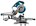 Makita radiaal afkortzaag 230V - LS1018LN - 1430W - Ø260mm - in doos