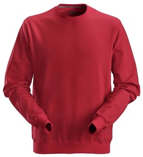 Snickers Workwear sweatshirt - 2810 - chilirood - maat S