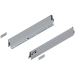 Blum ladezijkant set R+L voor TANDEMBOX Antaro  Hoogte M, incl. afdekkappen  NL: 550 mm  Kleur: Grijs
