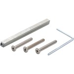 Hoppe montageset voor veiligheidsbeslag kruk/kruk - snelstift SST - deurdikte 35/40mm