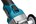 Makita haakse accu slijpmachine - GA005GZ - 40V Max - 125mm - excl. accu en lader - met vastzetschakelaar - in doos