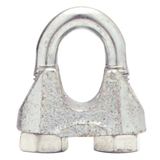 DX staaldraadklem gegalvaniseerd - M4 v/3-4 mm - SDK D0741 03