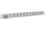 Nedco schuifrooster - alu.wit - 370 x 30 mm - RAL9010 wit