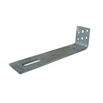 Gebr. Bodegraven muurplaathoek - 90x320mm - 70x10mm - verzinkt