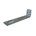 Gebr. Bodegraven muurplaathoek - 90x320mm - 70x10mm - verzinkt