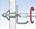 fischer metalen hollewandplug - HM 8x55mm SS - met zeskant schroef