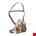 3M™ herbruikbaar halfgelaatsmasker - medium-  6200