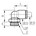 Legris  - inschroefkoppeling - haaks - 6 mm x 1/4" - BSPP - 3199 06 13