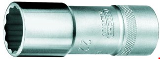 GEDORE dopsleutels - D 19 L serie - 1/2" - lang - 12-kant - mm