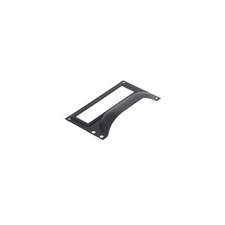 Intersteel etiketgreep - 73x43 mm - mat zwart
