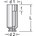 GEDORE slagmoerdopsleutel - K 19 L - 1/2" - lang - 23mm