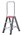 Altrex dubbel oploopbare trap - Falco - FDO 3 - max. werkhoogte 2,70 m - 2 x 3 treden