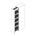 Vauth-Sagel kolomkader - HSA2 V12 950-1200 - zilver - max. 3 manden