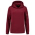 Tricorp sweater capuchon dames - Premium - 304006 - bordeaux - S