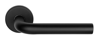 Formani LB3-19 BASICS deurkruk op rozet mat zwart