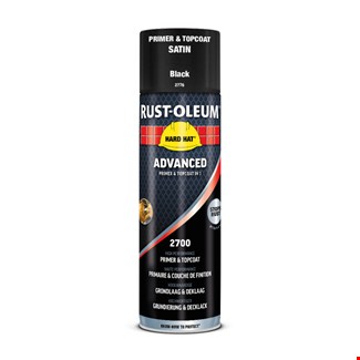 Rust-Oleum Hard Hat Advanced grondlaag en deklaag gitzwart 500ml