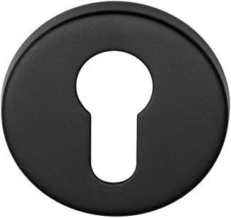Formani LBY50 BASICS cilinderplaatje rond mat zwart