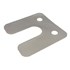 Gebr. Bodegraven drukplaten - met sleuf - 1 mm - kunststof - transparant - 480 st