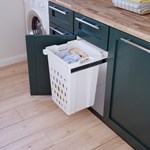 Menage confort wasmand 50l/50cm ku wit voll.uittr.