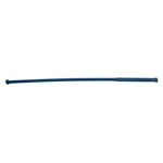 Gebr. Bodegraven stootijzer - met knop/vierkant - 1400/400xØ28mm - blauw