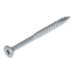 Ivana spaanplaatschroeven - platverzonken kop - 4,0x50/30 mm - verzinkt - Torx T20