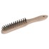 Flexovit staaldraadborstel - Messing -3-Rij Golf
