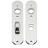 Hoppe ovaal kortschild 300 K - vrij en bezet WC 63/8 - aluminium F1 