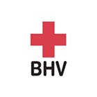 helmsticker BHV + rood kruis