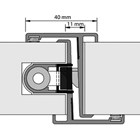 Alprokon Ferno-Tec uitvoering 19-1/40 - 2450mm v/Nemef 600-U20/KV DIN-R