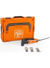 Fein multitool - MultiMaster MM300 PLUS START - 230V - met 3 E-cut zaagbladen - in L-BOXX