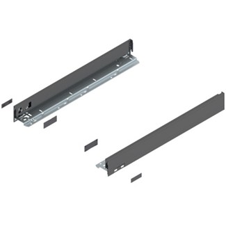 blum LEGRABOX zijkant L+R  N-hoogte, 550mm Kleur: orion grijs