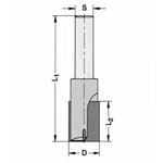 JSO-TR groeffrees - 10mm sl35 tl90 hm12 - 24246-5-10000