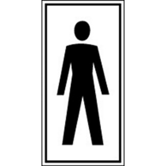 Brady Picto Polyest.Herentoilet Pic466 - 75X150 Brady