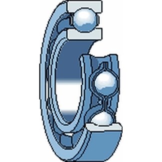 SKF Groefkogellager 6000-z/c3