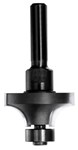 JSO-TR afrondprofielfrees - R=9.5mm met lager - D=33mm - S=8mm - HW